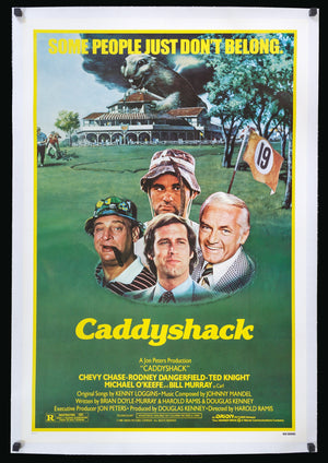 Caddyshack (1980) original movie poster for sale at Original Film Art