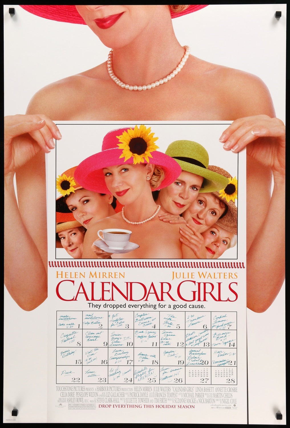 Calendar Girls (2003) original movie poster for sale at Original Film Art - Vintage Movie Posters