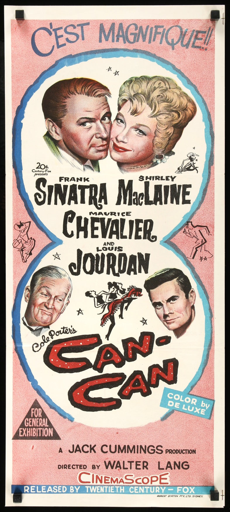 Can-Can (1960) original movie poster for sale at Original Film Art - Vintage Movie Posters
