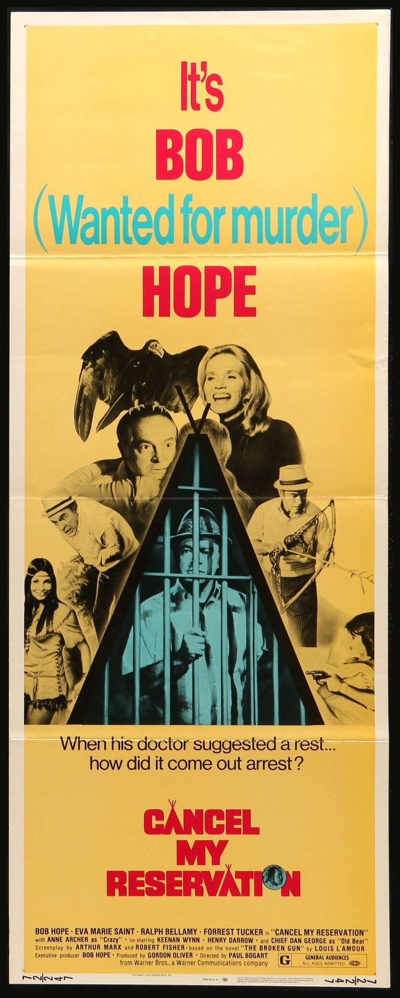 Cancel My Reservation (1972) original movie poster for sale at Original Film Art