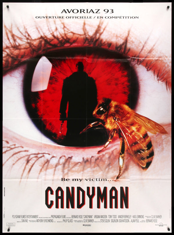 Candyman 1992 Original French Grande Movie Poster Original Film Art Vintage Movie Posters