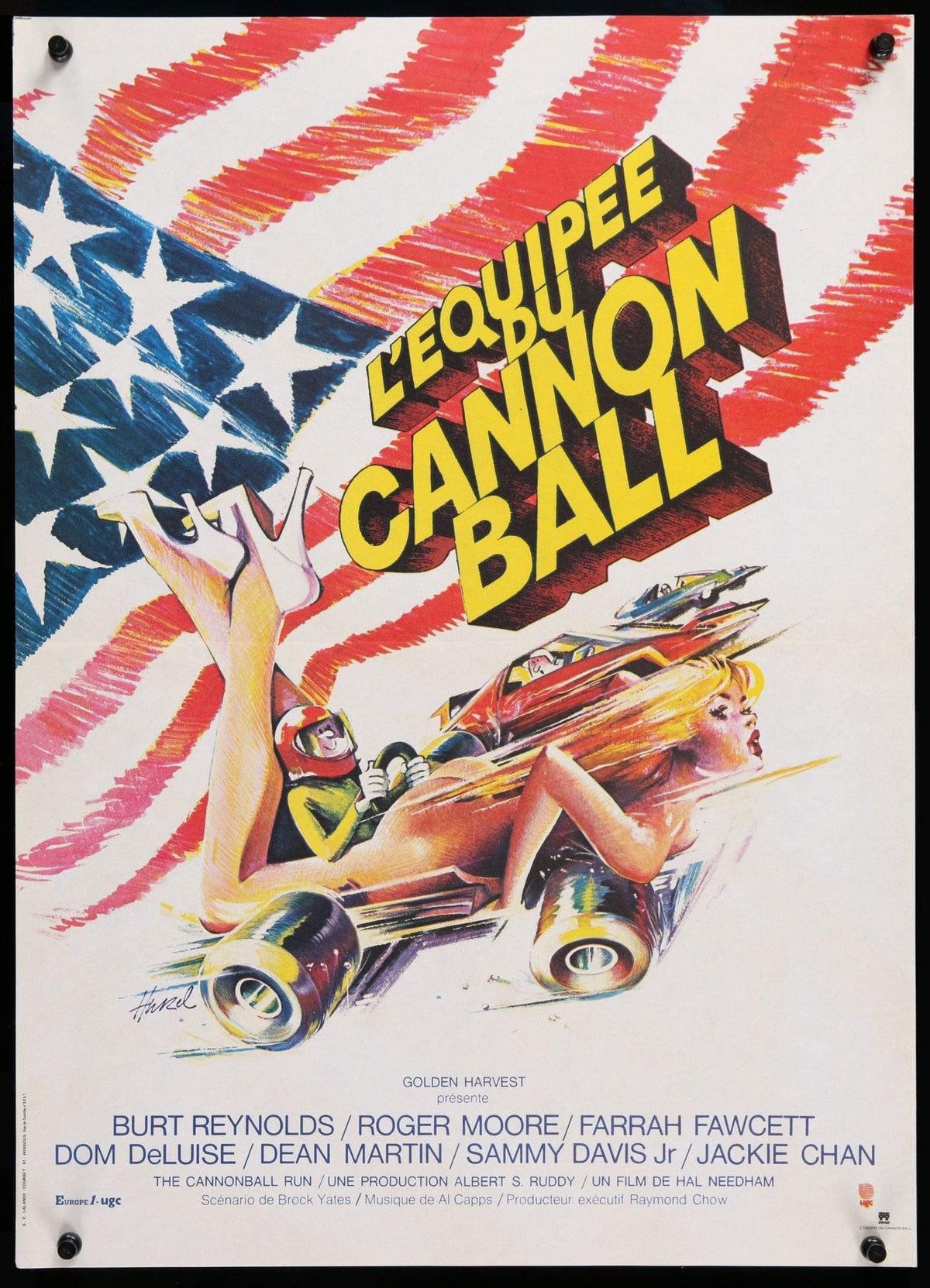 Cannonball Run (1981) original movie poster for sale at Original Film Art