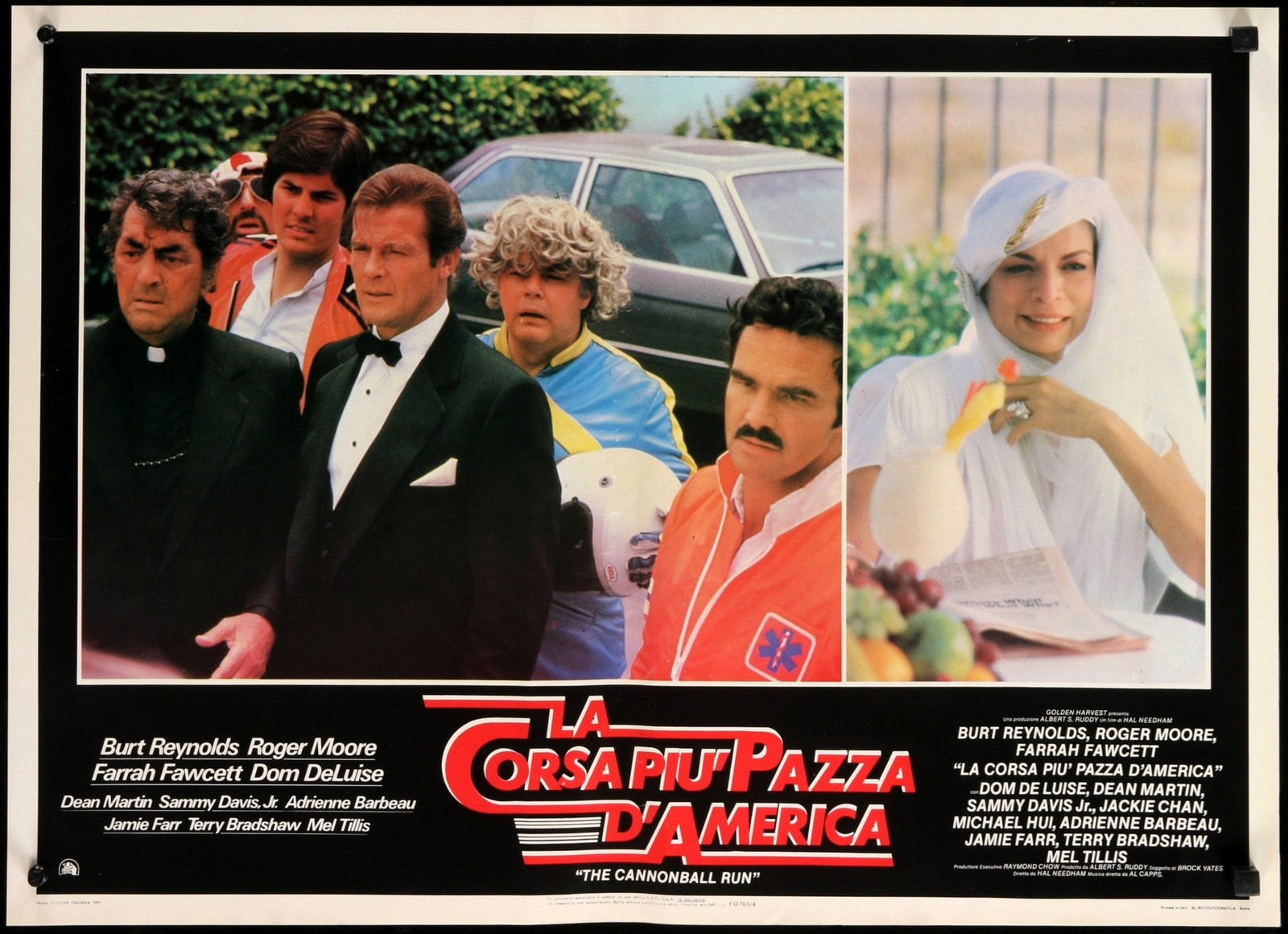 Cannonball Run (1981) original movie poster for sale at Original Film Art - Vintage Movie Posters