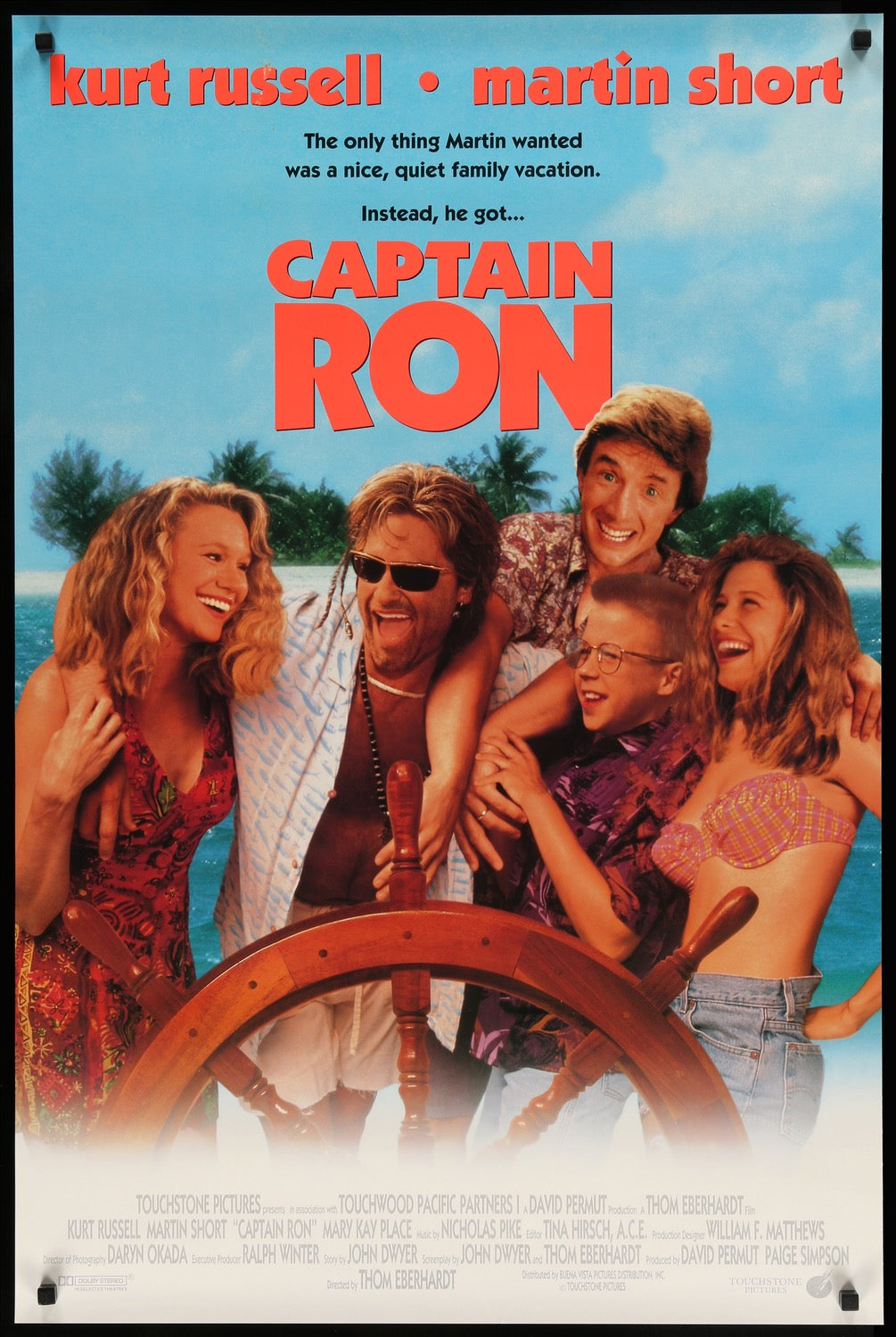 Captain Ron (1992) original movie poster for sale at Original Film Art - Vintage Movie Posters