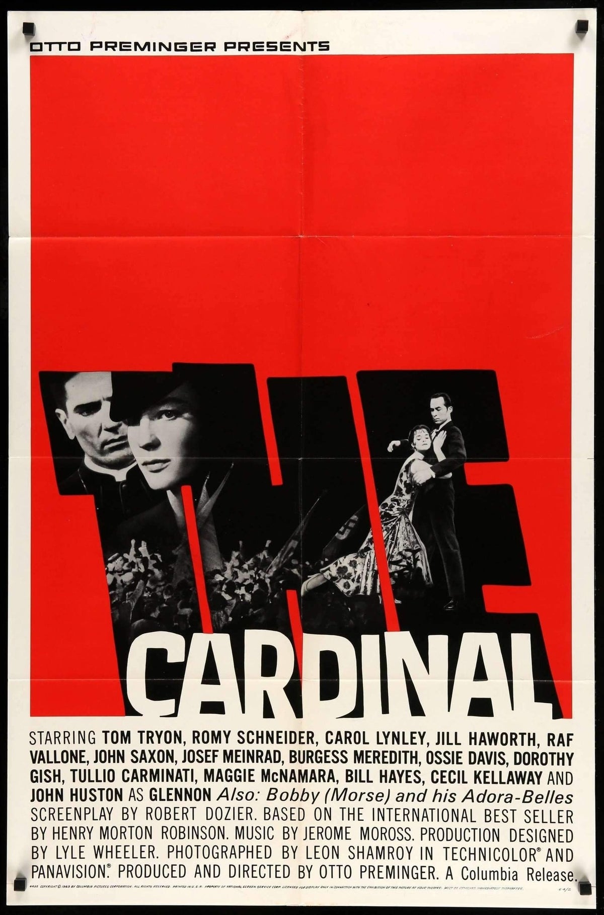 Cardinal (1963) original movie poster for sale at Original Film Art