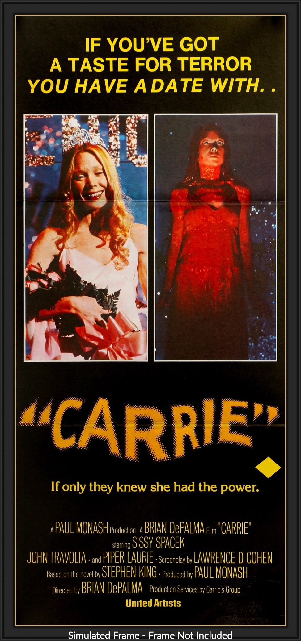 Carrie (1976) original movie poster for sale at Original Film Art