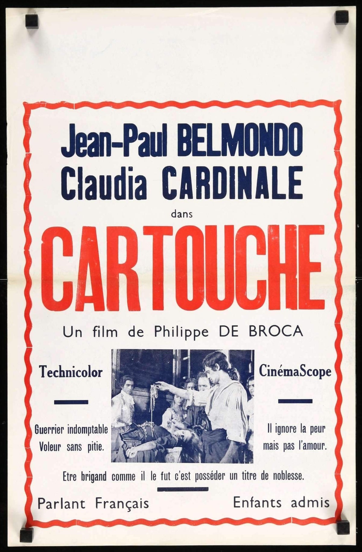 Cartouche (1962) original movie poster for sale at Original Film Art - Vintage Movie Posters