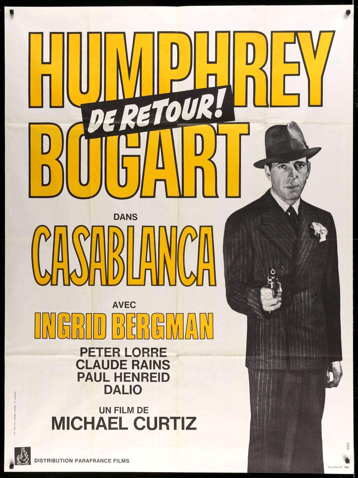 Casablanca (1942) original movie poster for sale at Original Film Art - Vintage Movie Posters