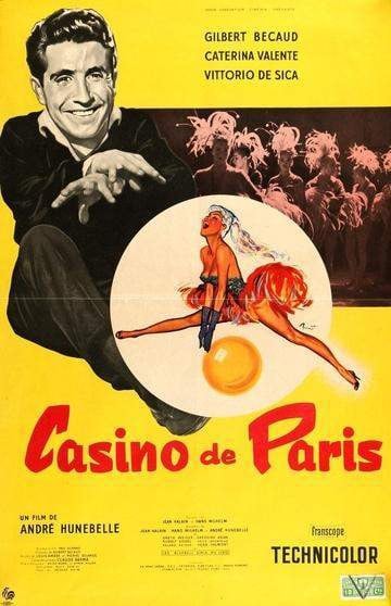 Casino De Paris (1957) original movie poster for sale at Original Film Art