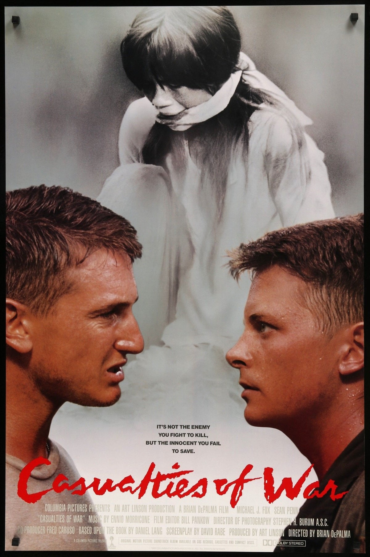 Casualties of War (1989) original movie poster for sale at Original Film Art - Vintage Movie Posters