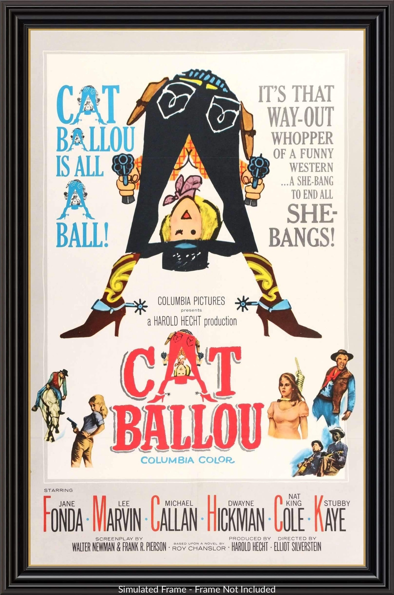 Cat Ballou (1965) original movie poster for sale at Original Film Art - Vintage Movie Posters