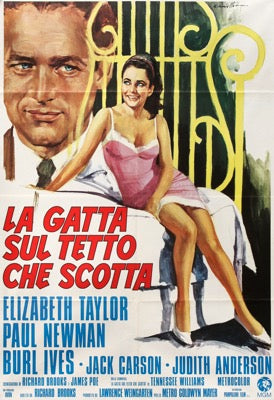 Cat on a Hot Tin Roof (1958) original movie poster for sale at Original Film Art - Vintage Movie Posters