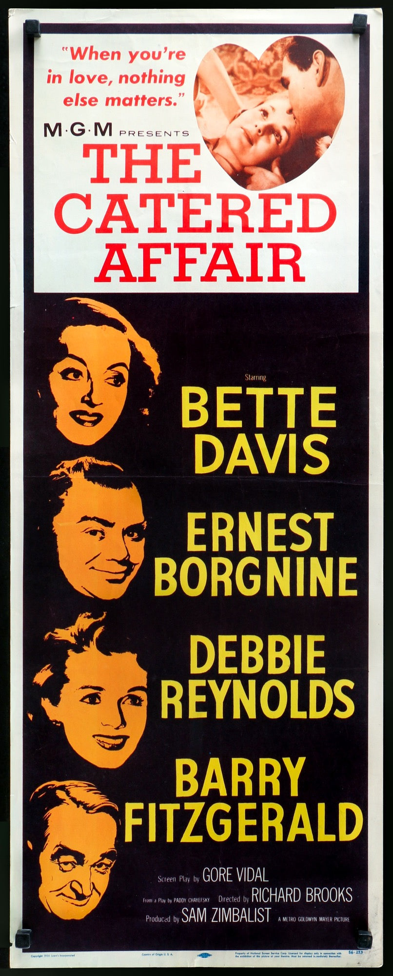 Catered Affair (1956) original movie poster for sale at Original Film Art - Vintage Movie Posters