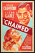 Chained (1934) original movie poster for sale at Original Film Art