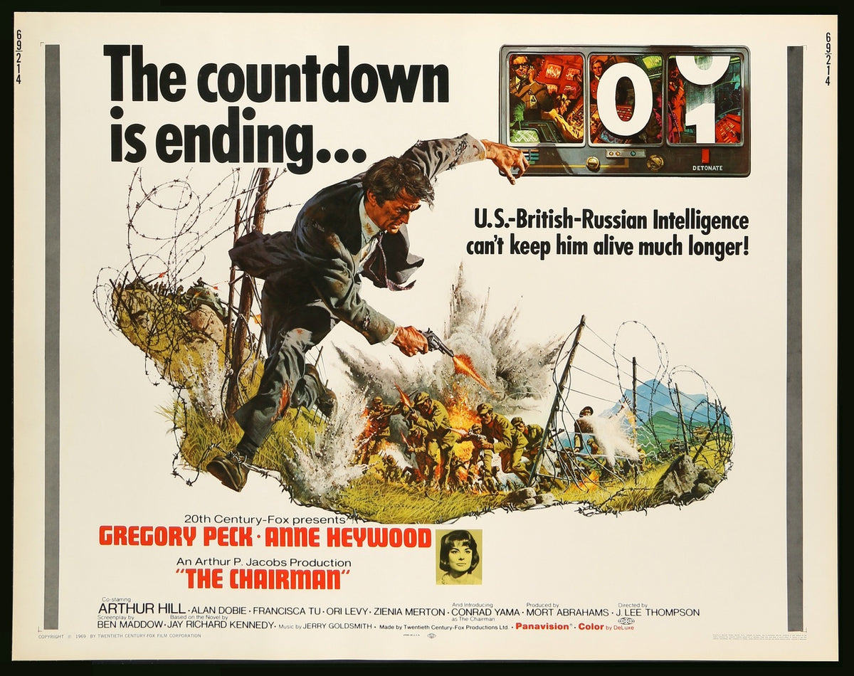 Chairman (1969) original movie poster for sale at Original Film Art - Vintage Movie Posters