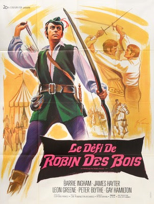 Challenge for Robin Hood (1967) original movie poster for sale at Original Film Art