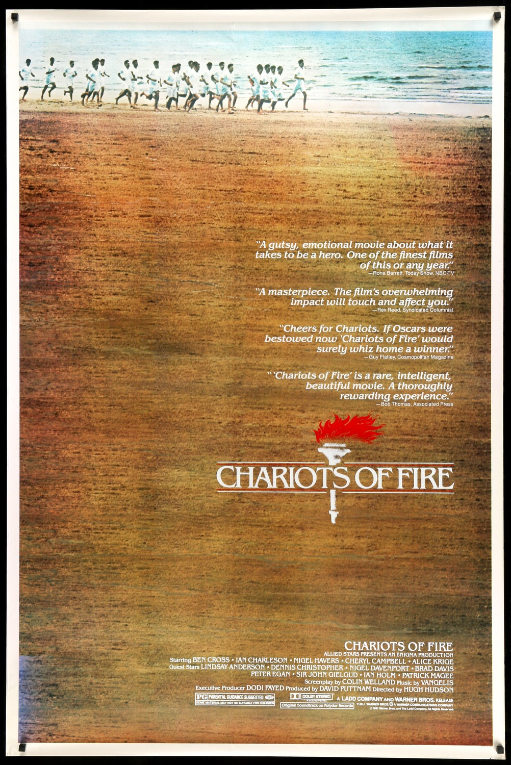 Chariots of Fire (1981) original movie poster for sale at Original Film Art