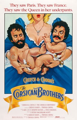 Cheech and Chong's The Corsican Brothers (1984) original movie poster for sale at Original Film Art