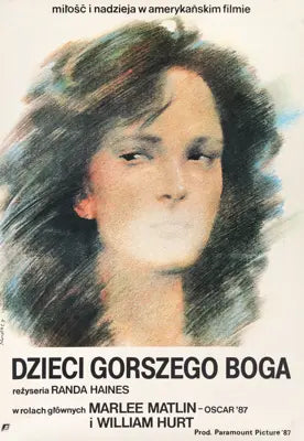 Children of a Lesser God (1986) original movie poster for sale at Original Film Art - Vintage Movie Posters