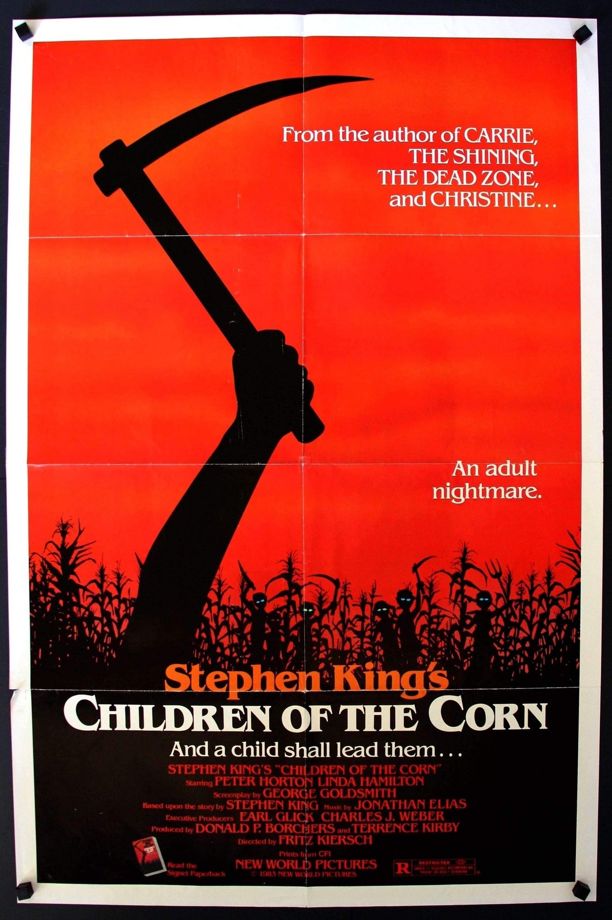 Children of the Corn (1984) original movie poster for sale at Original Film Art