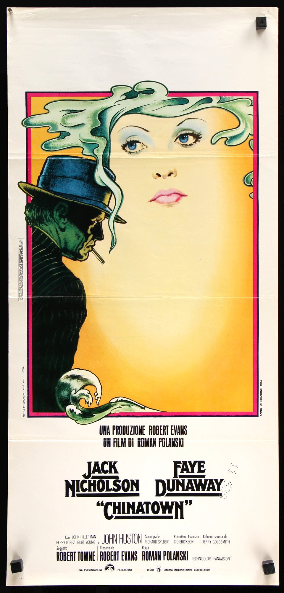 Chinatown (1974) original movie poster for sale at Original Film Art