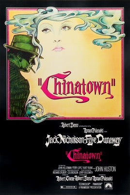Chinatown (1974) original movie poster for sale at Original Film Art - Vintage Movie Posters