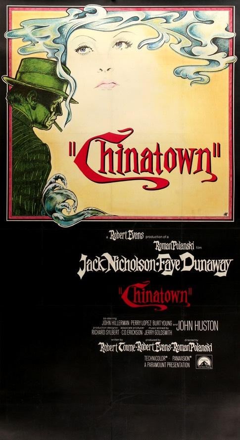 Chinatown (1974) original movie poster for sale at Original Film Art - Vintage Movie Posters