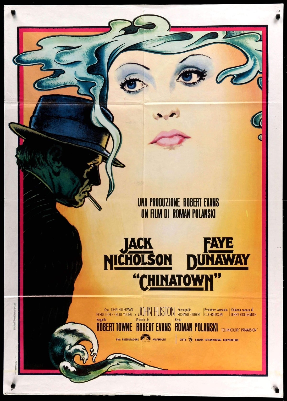 Chinatown (1974) original movie poster for sale at Original Film Art - Vintage Movie Posters