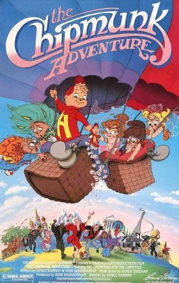 Chipmunk Adventure (1987) original movie poster for sale at Original Film Art - Vintage Movie Posters