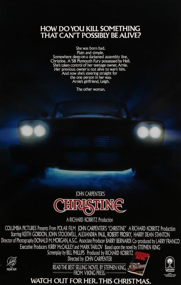 Christine (1983) original movie poster for sale at Original Film Art - Vintage Movie Posters