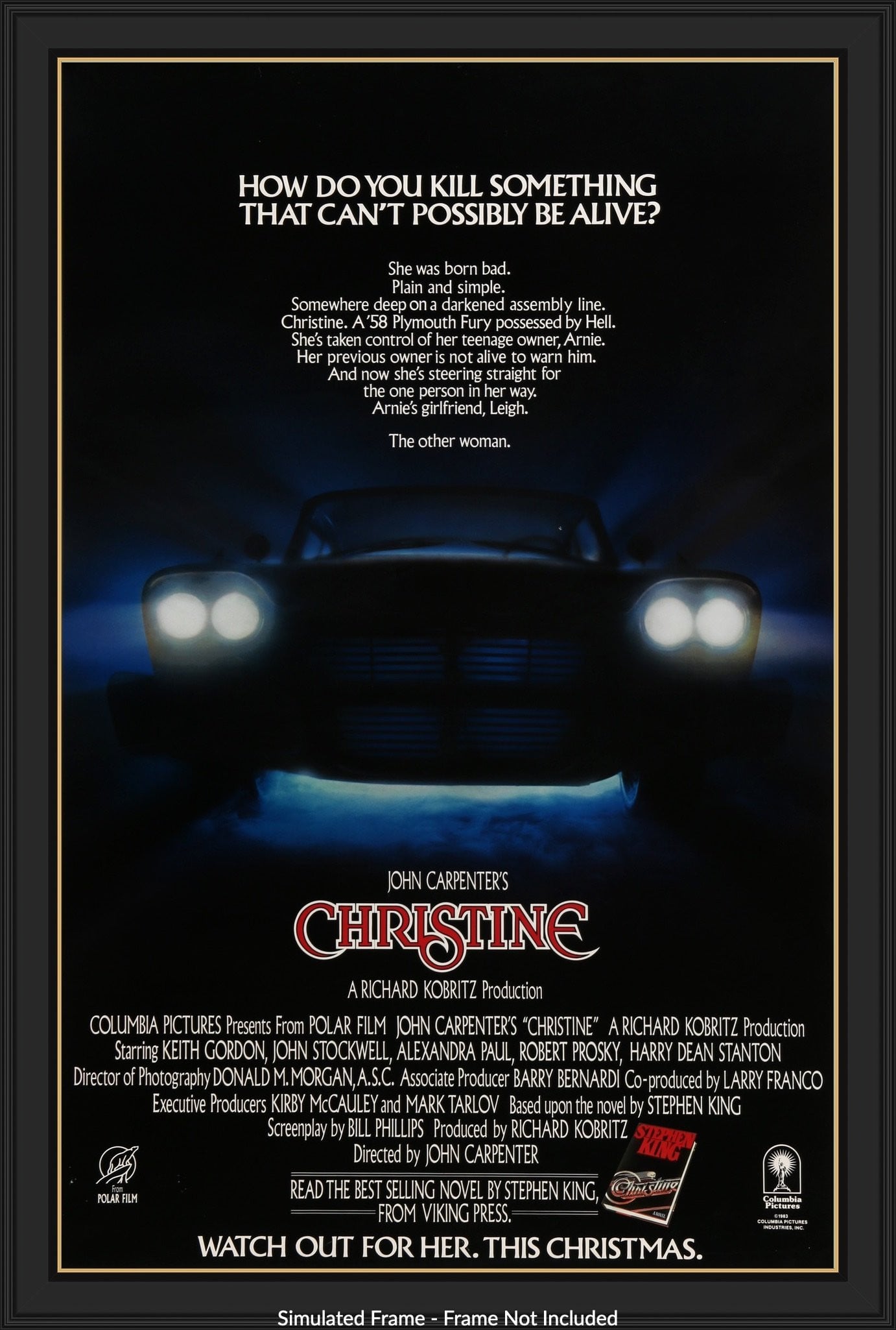 Christine (1983) original movie poster for sale at Original Film Art