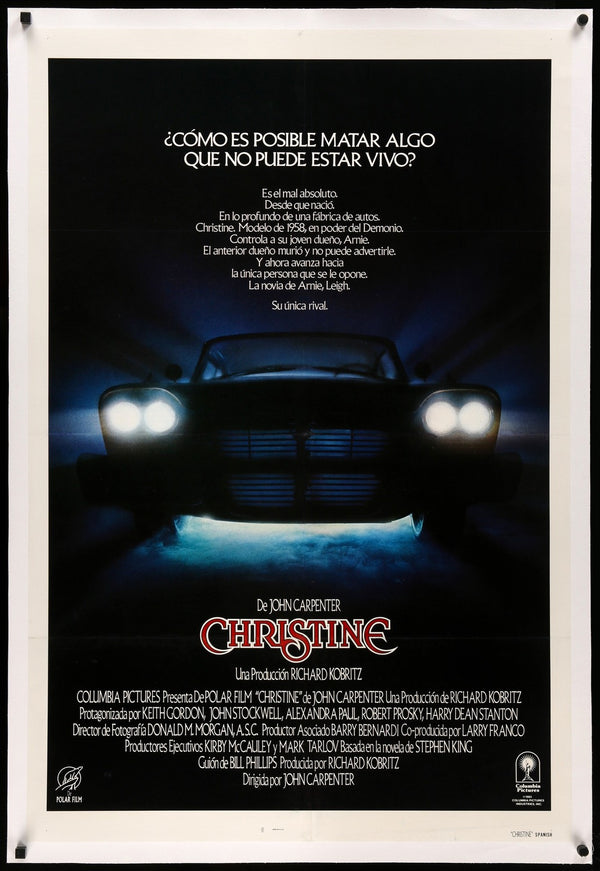 Christine (1983) Original One-Sheet Movie Poster - Original Film