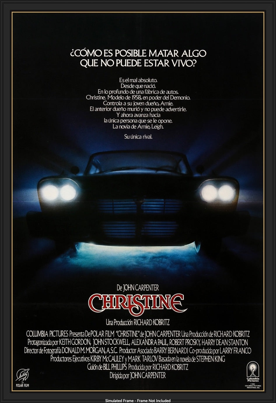 Christine (1983) original movie poster for sale at Original Film Art