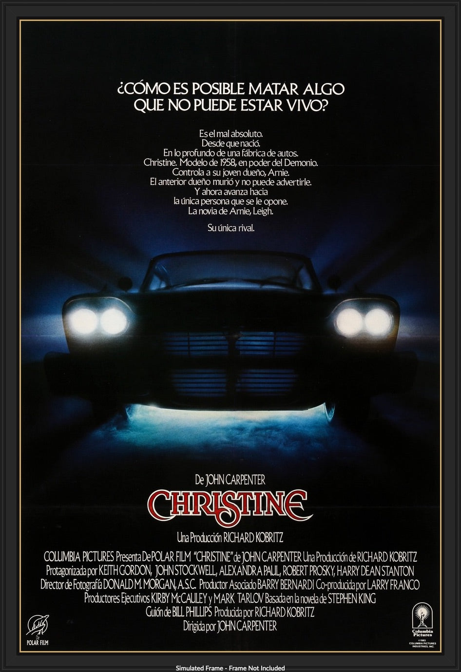 Christine (1983) Original One-Sheet Movie Poster - Original Film Art ...
