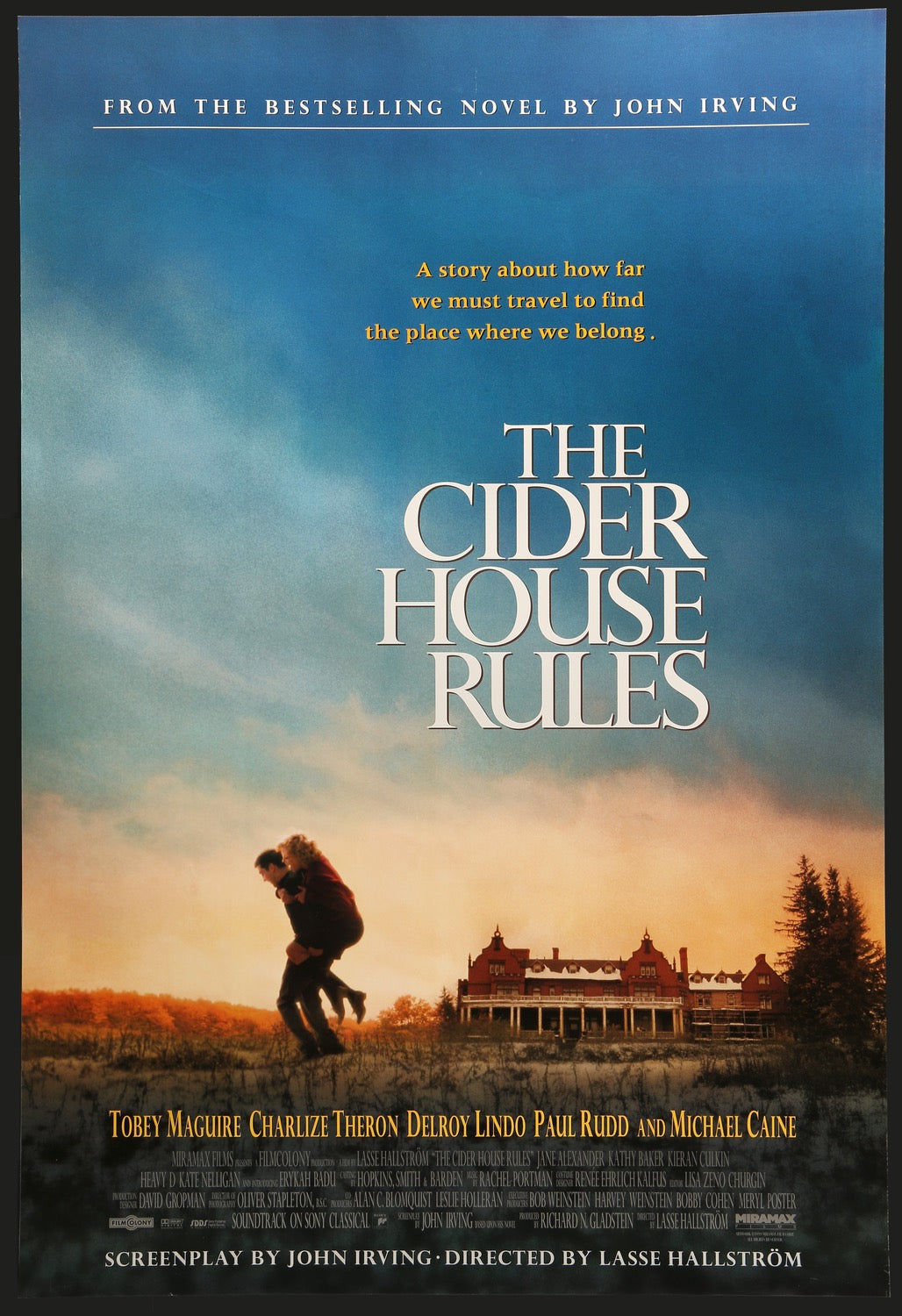 Cider House Rules (1999) original movie poster for sale at Original Film Art - Vintage Movie Posters