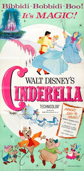 Cinderella (1950) original movie poster for sale at Original Film Art - Vintage Movie Posters