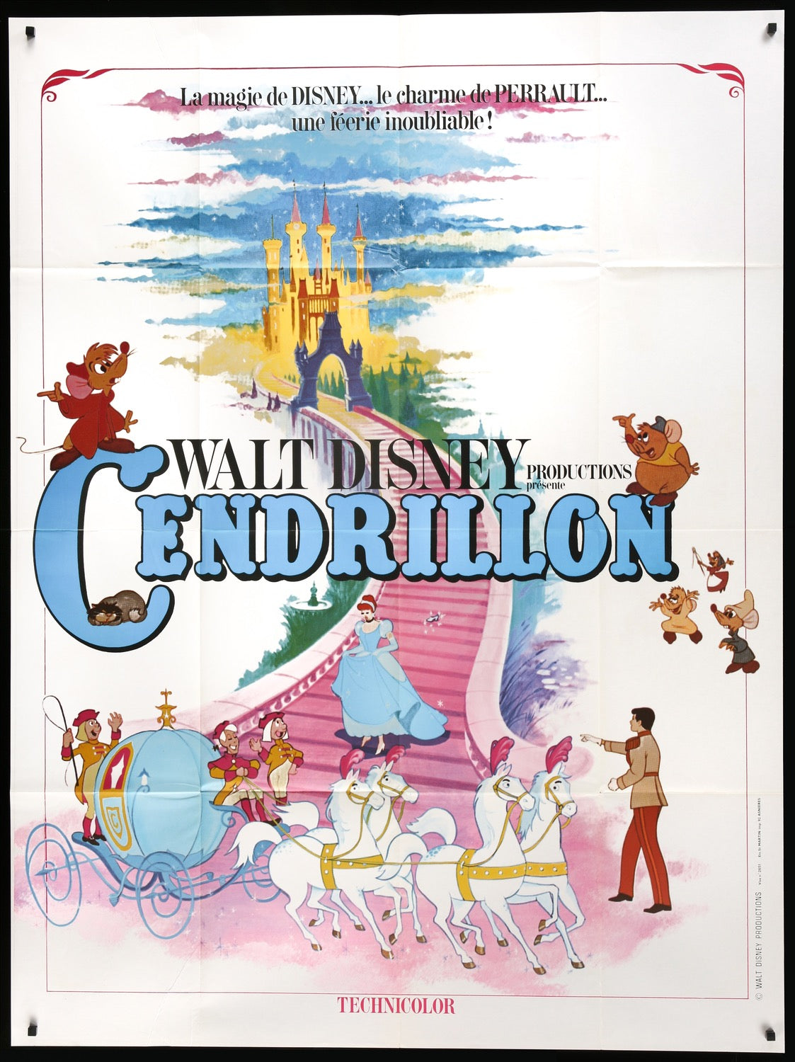 Cinderella (1950) original movie poster for sale at Original Film Art - Vintage Movie Posters