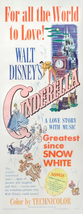 Cinderella (1950) original movie poster for sale at Original Film Art - Vintage Movie Posters