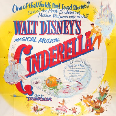 Cinderella (1950) original movie poster for sale at Original Film Art - Vintage Movie Posters