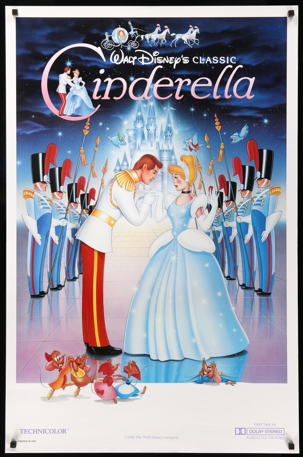 Cinderella (1950) original movie poster for sale at Original Film Art