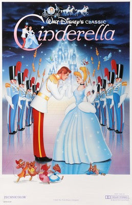 Cinderella (1950) original movie poster for sale at Original Film Art