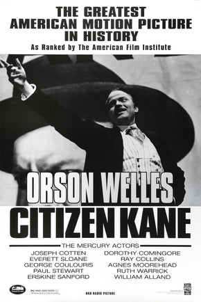 Citizen Kane (1941) original movie poster for sale at Original Film Art - Vintage Movie Posters
