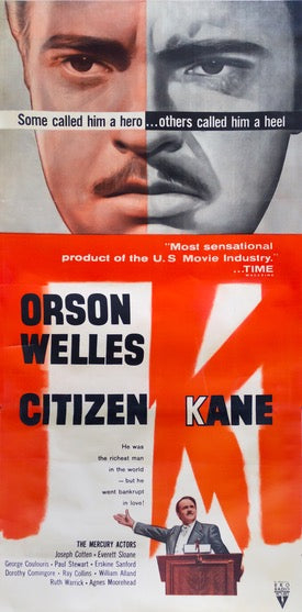 Citizen Kane (1941) original movie poster for sale at Original Film Art - Vintage Movie Posters