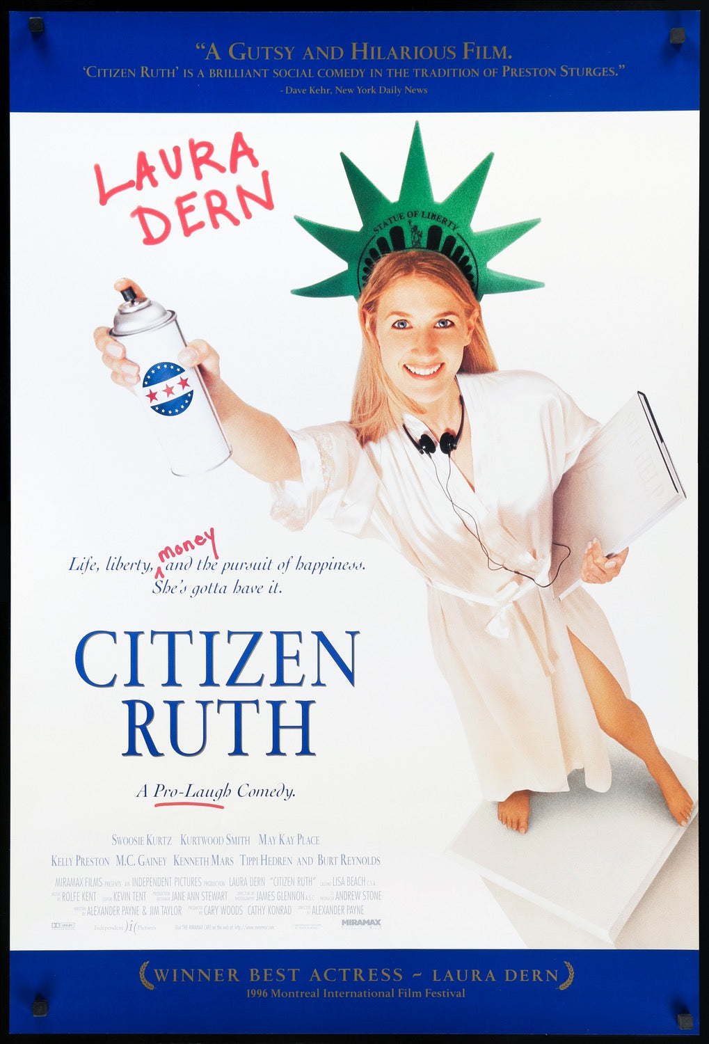 Citizen Ruth (1996) original movie poster for sale at Original Film Art - Vintage Movie Posters