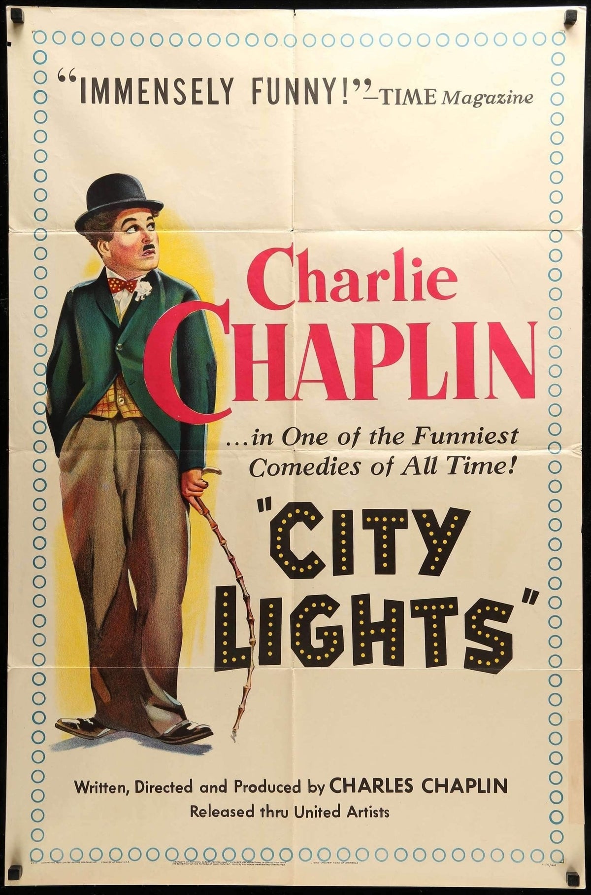 City Lights (1931) original movie poster for sale at Original Film Art