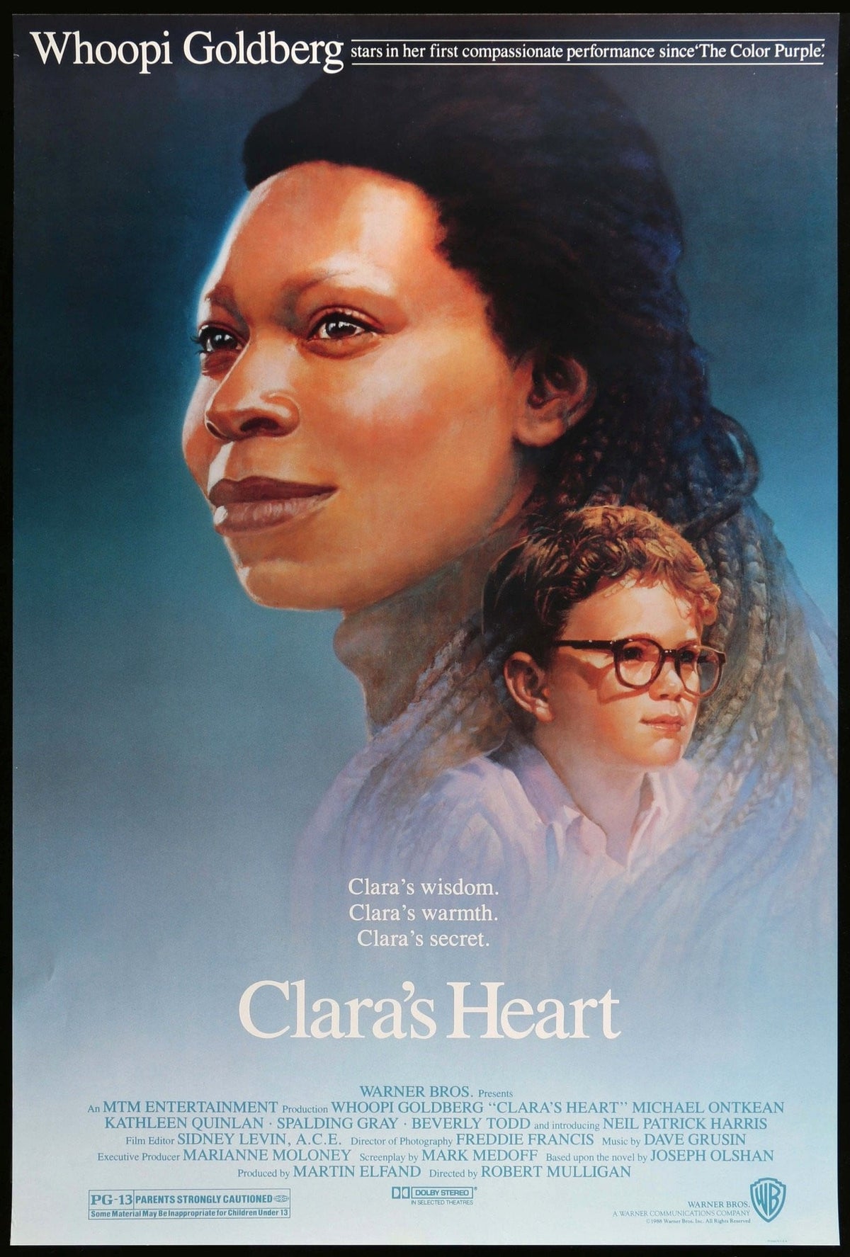 Clara&#39;s Heart (1988) original movie poster for sale at Original Film Art - Vintage Movie Posters