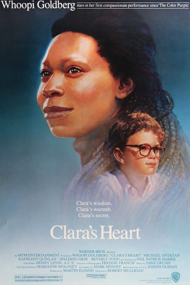 Clara's Heart (1988) original movie poster for sale at Original Film Art - Vintage Movie Posters