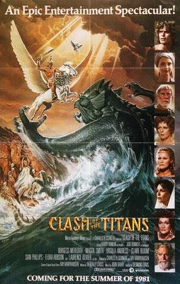 Clash of the Titans (1981) original movie poster for sale at Original Film Art - Vintage Movie Posters