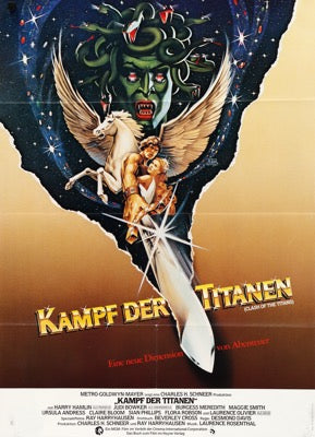 Clash of the Titans (1981) original movie poster for sale at Original Film Art - Vintage Movie Posters
