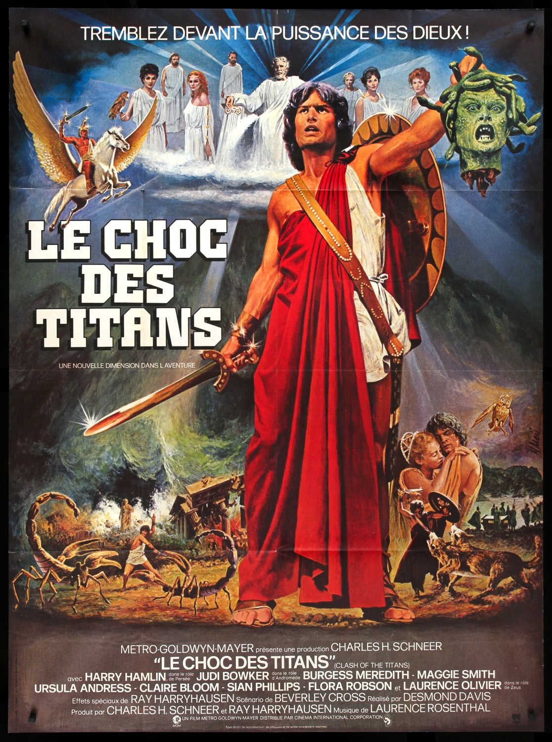 clash of the titans movie poster